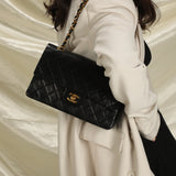 Chanel Classic Quilted Lambskin Double Flap