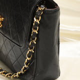 Chanel Lambskin Half Flap
