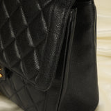 Chanel Caviar Top Handle Flap Bag