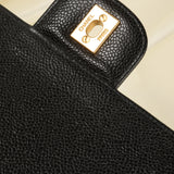 Chanel Caviar Top Handle Flap Bag