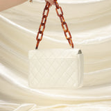 Rare Chanel Lambskin Tortoiseshell Flap Bag