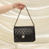 Chanel Lambskin Half Flap