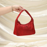 Prada Nylon Red Hobo