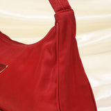 Prada Nylon Red Hobo