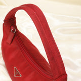 Prada Nylon Red Hobo