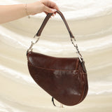 Rare Dior Leather Embroidered Saddle