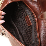 Rare Dior Leather Embroidered Saddle