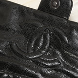 Chanel Caviar Single Flap Shoulder Bag