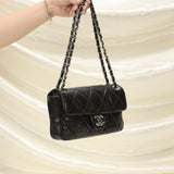 Chanel Caviar Single Flap Shoulder Bag