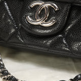 Chanel Caviar Single Flap Shoulder Bag