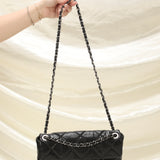 Chanel Caviar Single Flap Shoulder Bag