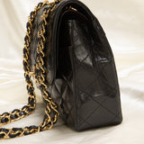 Chanel Lambskin Two-Tone Flap Bag