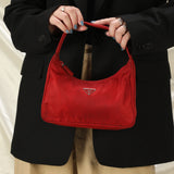 Prada Nylon Red Hobo