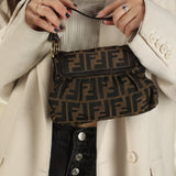Rare Fendi Zucca Mini Chef Bag