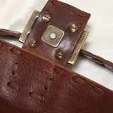 Extremely Rare Fendi Embossed Zucca Leather Baguette