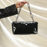 Chanel Patent Chain Bag