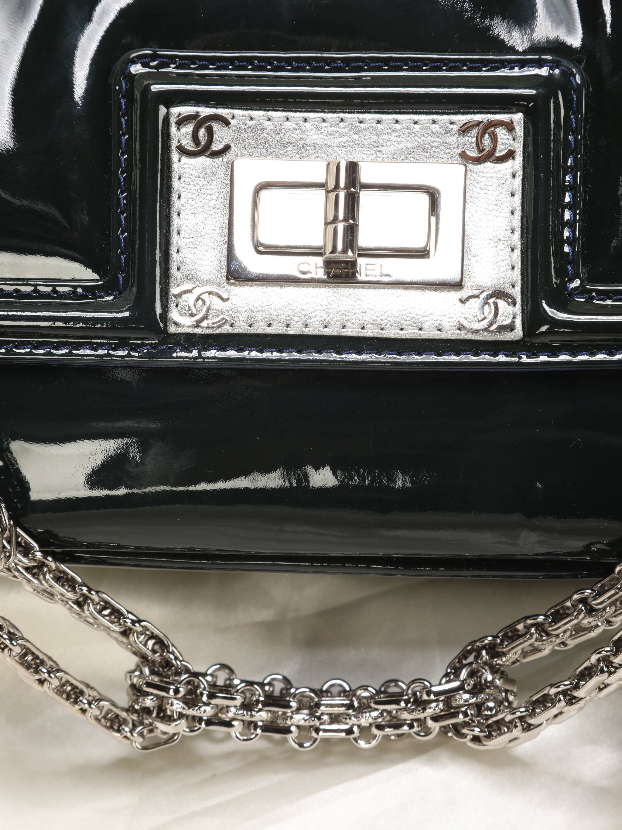 Chanel Patent Chain Bag