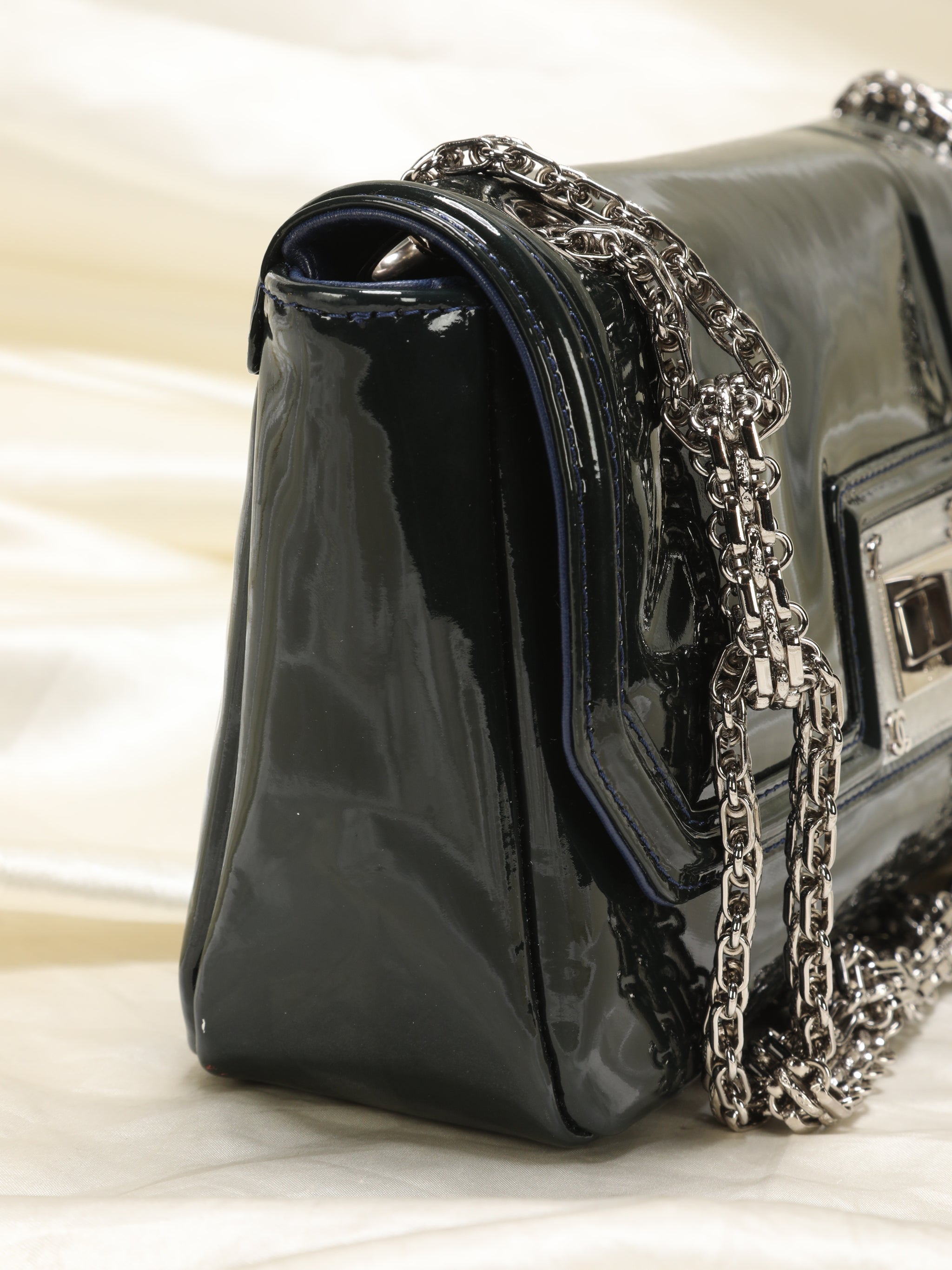 Chanel Patent Chain Bag