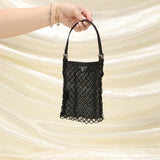 Extremely Rare Prada Beaded and Silk Mini Bag