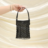Extremely Rare Prada Beaded and Silk Mini Bag