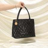 Chanel Medallion Caviar Tote