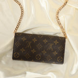 Louis Vuitton Long Wallet on Chain