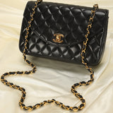 Chanel Lambskin Half Flap
