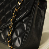 Chanel Lambskin Half Flap