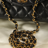 Chanel Lambskin Half Flap