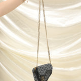 Dior Mini Saddle Pouch on Chain