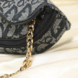 Dior Mini Saddle Pouch on Chain