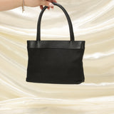 Chanel Linen & Lambskin Mini Tote