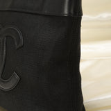 Chanel Linen & Lambskin Mini Tote