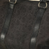 Dior Embossed Suede Boston Bag