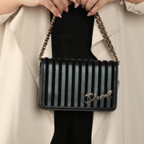 Rare Chanel Iridescent Wallet on Chain