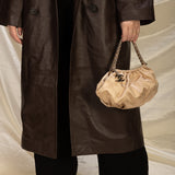 Rare Chanel Satin Croissant Bag
