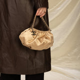 Rare Chanel Satin Croissant Bag