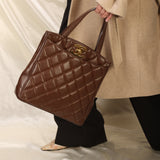 Chanel Caviar XL Logo Tote