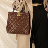 Chanel Caviar XL Logo Tote