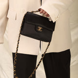 Extremely Rare Chanel Satin Mini Half Flap
