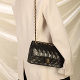 Chanel Lambskin Vintage Double Flap