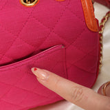 Rare Chanel Timeless Jersey and Lambskin Flap Bag
