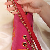 Rare Chanel Timeless Jersey and Lambskin Flap Bag
