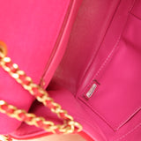 Rare Chanel Timeless Jersey and Lambskin Flap Bag