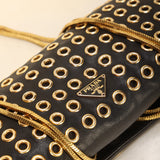 Prada Nappa Grommet Wallet on Chain