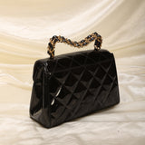 Extremely Rare Chanel Patent Chain Top Handle