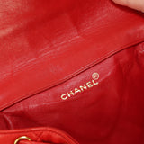 Extremely Rare Chanel Lambskin Double Turnlock Backpack