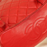 Extremely Rare Chanel Lambskin Double Turnlock Backpack