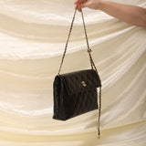 Chanel Caviar Clutch on Chain