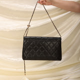 Chanel Caviar Clutch on Chain